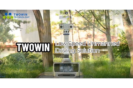 TWOWIN Low Speed Auto Driving Solution with Edge AI Box T930 Powered By Nvidia Jetson AGX Orin