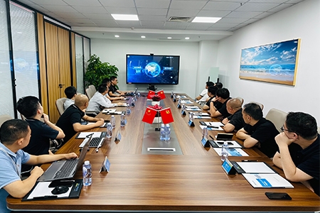 Warmly Welcome the Leaders of Transportation Bureau, Highway Bureau and Unicom of Yujia County, Henan Province to Visit TWOWIN Technology